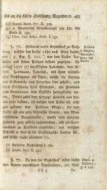 Image of the Page - 485 - in Staat- und Kirchengeschichte des Herzogthum Steyermarks, Volume 4