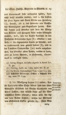 Image of the Page - 13 - in Staat- und Kirchengeschichte des Herzogthum Steyermarks, Volume 5