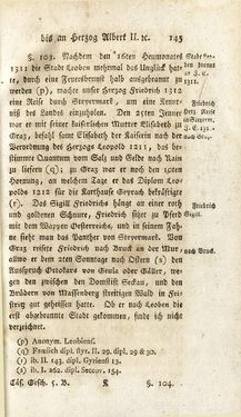 Bild der Seite - 145 - in Staat- und Kirchengeschichte des Herzogthum Steyermarks, Band 5