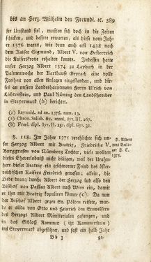 Bild der Seite - 389 - in Staat- und Kirchengeschichte des Herzogthum Steyermarks, Band 5