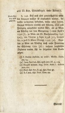 Image of the Page - 418 - in Staat- und Kirchengeschichte des Herzogthum Steyermarks, Volume 5