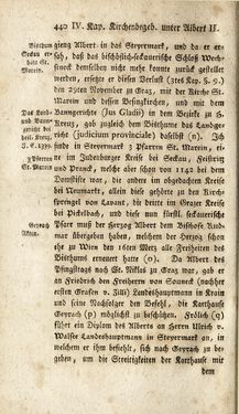 Bild der Seite - 440 - in Staat- und Kirchengeschichte des Herzogthum Steyermarks, Band 5