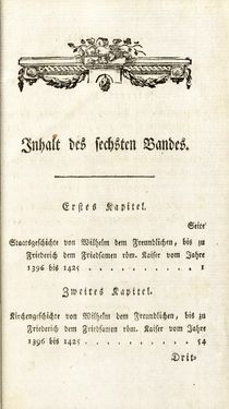 Image of the Page - (000005) - in Staat- und Kirchengeschichte des Herzogthum Steyermarks, Volume 6