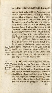 Image of the Page - 22 - in Staat- und Kirchengeschichte des Herzogthum Steyermarks, Volume 6