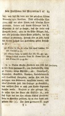 Bild der Seite - 83 - in Staat- und Kirchengeschichte des Herzogthum Steyermarks, Band 6