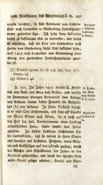 Bild der Seite - 191 - in Staat- und Kirchengeschichte des Herzogthum Steyermarks, Band 6