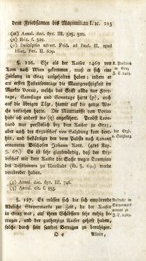 Bild der Seite - 215 - in Staat- und Kirchengeschichte des Herzogthum Steyermarks, Band 6