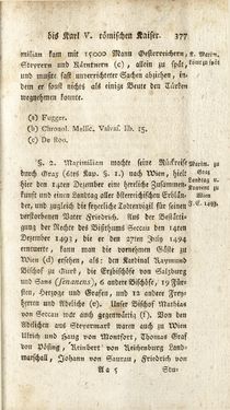 Image of the Page - 377 - in Staat- und Kirchengeschichte des Herzogthum Steyermarks, Volume 6