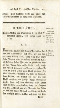 Image of the Page - 431 - in Staat- und Kirchengeschichte des Herzogthum Steyermarks, Volume 6