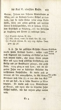 Image of the Page - 439 - in Staat- und Kirchengeschichte des Herzogthum Steyermarks, Volume 6