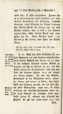 Image of the Page - 442 - in Staat- und Kirchengeschichte des Herzogthum Steyermarks, Volume 6