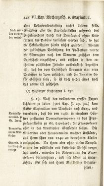 Image of the Page - 448 - in Staat- und Kirchengeschichte des Herzogthum Steyermarks, Volume 6