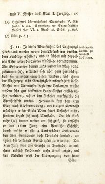 Image of the Page - 15 - in Staat- und Kirchengeschichte des Herzogthum Steyermarks, Volume 7