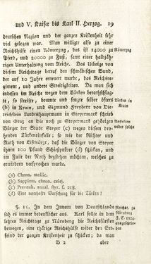 Image of the Page - 19 - in Staat- und Kirchengeschichte des Herzogthum Steyermarks, Volume 7