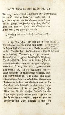 Bild der Seite - 45 - in Staat- und Kirchengeschichte des Herzogthum Steyermarks, Band 7