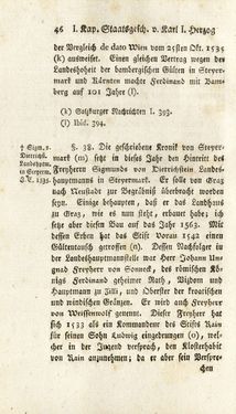 Bild der Seite - 46 - in Staat- und Kirchengeschichte des Herzogthum Steyermarks, Band 7