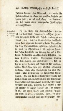 Bild der Seite - 142 - in Staat- und Kirchengeschichte des Herzogthum Steyermarks, Band 7