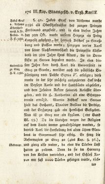 Bild der Seite - 176 - in Staat- und Kirchengeschichte des Herzogthum Steyermarks, Band 7