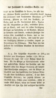 Bild der Seite - 187 - in Staat- und Kirchengeschichte des Herzogthum Steyermarks, Band 7