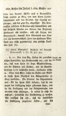 Bild der Seite - 235 - in Staat- und Kirchengeschichte des Herzogthum Steyermarks, Band 7