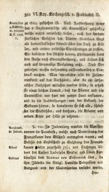 Bild der Seite - 382 - in Staat- und Kirchengeschichte des Herzogthum Steyermarks, Band 7