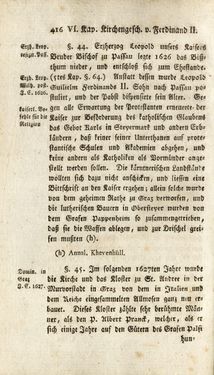Image of the Page - 416 - in Staat- und Kirchengeschichte des Herzogthum Steyermarks, Volume 7