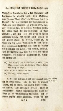 Image of the Page - 423 - in Staat- und Kirchengeschichte des Herzogthum Steyermarks, Volume 7