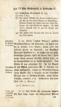 Image of the Page - 438 - in Staat- und Kirchengeschichte des Herzogthum Steyermarks, Volume 7