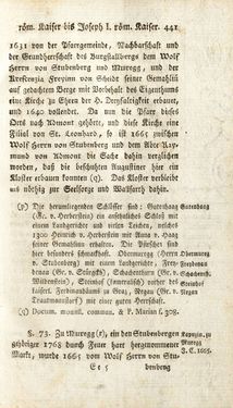 Image of the Page - 441 - in Staat- und Kirchengeschichte des Herzogthum Steyermarks, Volume 7
