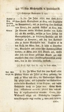 Image of the Page - 448 - in Staat- und Kirchengeschichte des Herzogthum Steyermarks, Volume 7