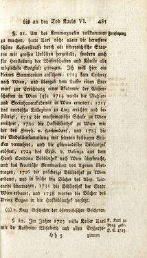 Image of the Page - 485 - in Staat- und Kirchengeschichte des Herzogthum Steyermarks, Volume 7