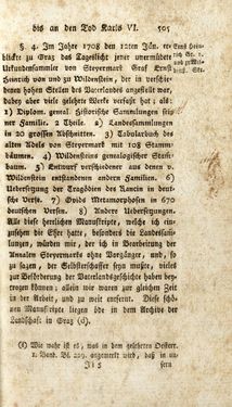 Bild der Seite - 505 - in Staat- und Kirchengeschichte des Herzogthum Steyermarks, Band 7