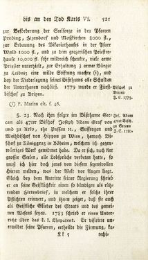 Bild der Seite - 521 - in Staat- und Kirchengeschichte des Herzogthum Steyermarks, Band 7