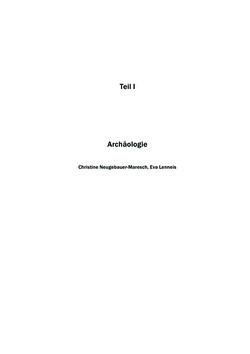 Image of the Page - 13 - in Das linearbandkeramische Gräberfeld von Kleinhadersdorf