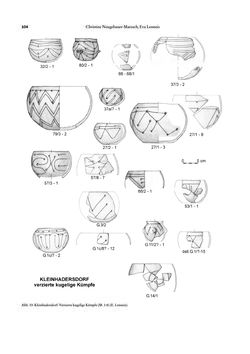 Image of the Page - 104 - in Das linearbandkeramische Gräberfeld von Kleinhadersdorf
