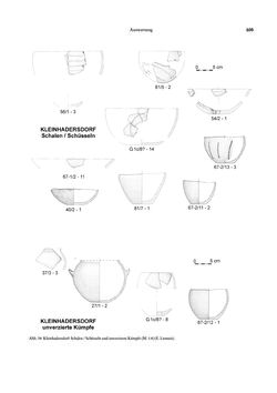 Image of the Page - 105 - in Das linearbandkeramische Gräberfeld von Kleinhadersdorf
