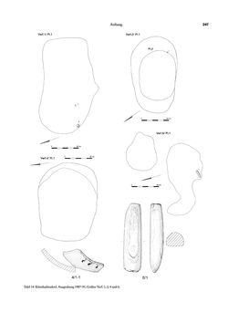 Image of the Page - 247 - in Das linearbandkeramische Gräberfeld von Kleinhadersdorf