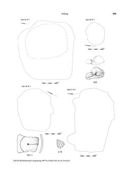 Image of the Page - 253 - in Das linearbandkeramische Gräberfeld von Kleinhadersdorf