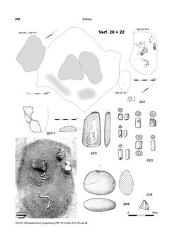 Image of the Page - 254 - in Das linearbandkeramische Gräberfeld von Kleinhadersdorf