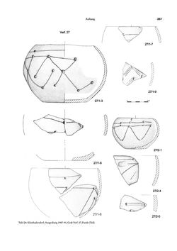 Image of the Page - 257 - in Das linearbandkeramische Gräberfeld von Kleinhadersdorf