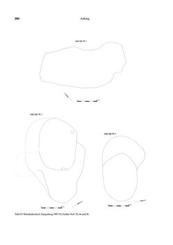 Image of the Page - 260 - in Das linearbandkeramische Gräberfeld von Kleinhadersdorf