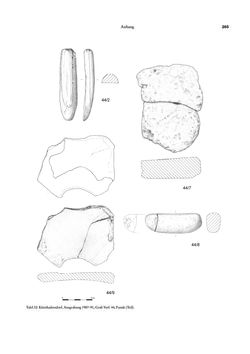 Image of the Page - 265 - in Das linearbandkeramische Gräberfeld von Kleinhadersdorf
