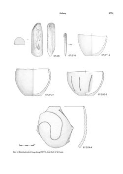 Image of the Page - 275 - in Das linearbandkeramische Gräberfeld von Kleinhadersdorf