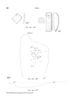 Image of the Page - 288 - in Das linearbandkeramische Gräberfeld von Kleinhadersdorf