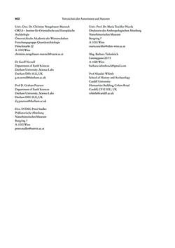 Image of the Page - 402 - in Das linearbandkeramische Gräberfeld von Kleinhadersdorf