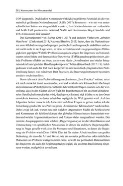 Image of the Page - 26 - in Kommunen im Klimawandel - Best Practices als Chance zur grünen Transformation?