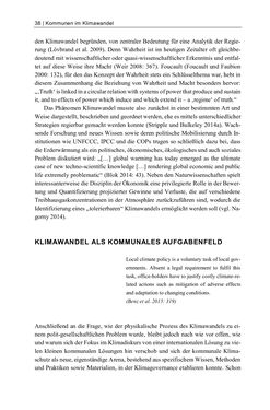Image of the Page - 38 - in Kommunen im Klimawandel - Best Practices als Chance zur grünen Transformation?
