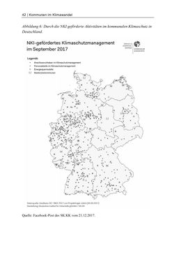 Image of the Page - 42 - in Kommunen im Klimawandel - Best Practices als Chance zur grünen Transformation?