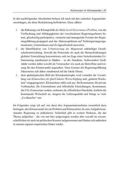 Image of the Page - 47 - in Kommunen im Klimawandel - Best Practices als Chance zur grünen Transformation?