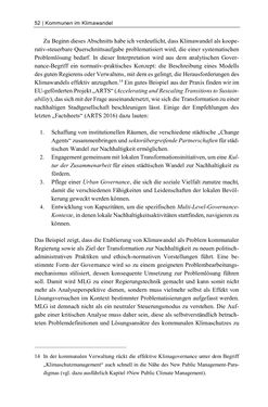 Image of the Page - 52 - in Kommunen im Klimawandel - Best Practices als Chance zur grünen Transformation?